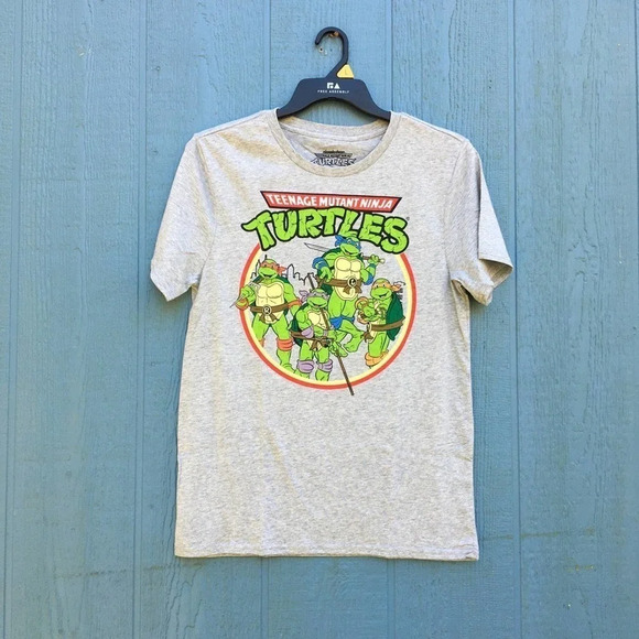 NWT Nickelodeon Men’s Size Large Teenage Mutant Ninja Turtles Graphic Tee Shirt - Picture 4 of 7